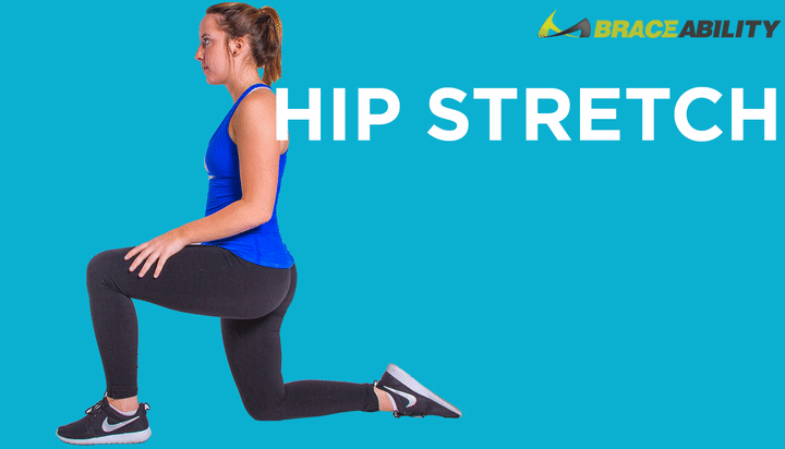 Hip Stretch for Sprained, Pulled, or Strained Back Muscle