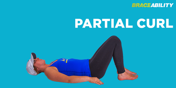 Partial Curl Stretch for a Pulled & Strained Muscle in Your Back