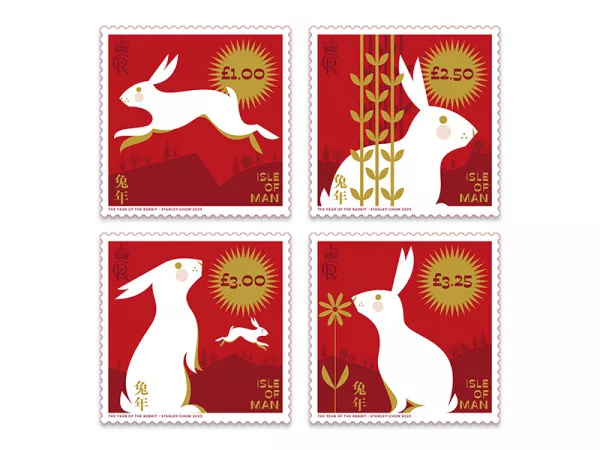 兔年生肖邮票：马恩岛-良邑-万维博客-万维读者网（手机版）
